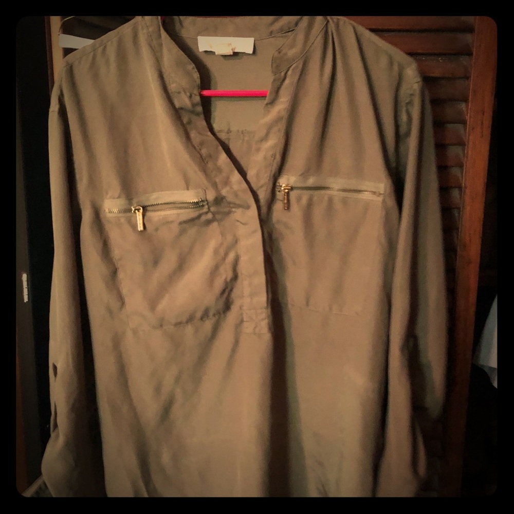 Michael Kors silk blouse